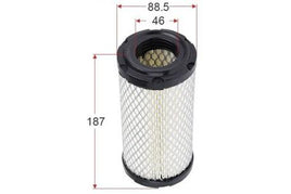 A0690OUT AIR FILTER  SAKURA A8504  A-8504  FA8504  FA-8504 5000913 - JACOBSEN TEXTRON  6050126 - VOLVO CONSTRUCTION EQUIPMENT  6191362M1 - MASSEY-FERGUSON  6673752 - BOBCAT  E6050126 - MECALAC/PELJOP  M113621 - JOHN DEERE  YM119655-12560 - YANMAR