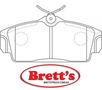 8DB 355 018-441 DISC PAD SET FRONT NOT PREPARED FOR WEAR INDICATO DB1761 GDB3168 8DB355018-441