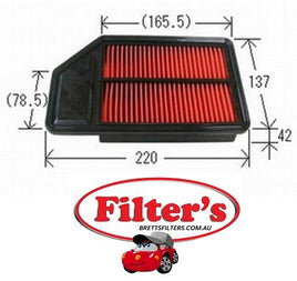 A28880 AIR FILTER AZUMI A28880 HONDA 17220-REA-J00 HONDA 17220-REA-Z00 HONDA 17220-REJ-W00 MASUMA MFA-H512 NISSAN AY120HN038 -