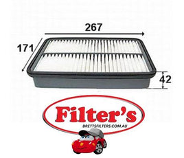A177J AIR FILTER   TOYOTA Corolla Spacio Air Supply Sys Jan 97~May 01 1.6 L AE111N 4A-FE  Air Supply Sys Jan 97~May 01 1.8 L AE115N 7A-FE   TOYOTA RAV 4 Air Supply Sys Sep 97~Jul 98 2.0 L SXA15G 3S-FE  TOYOTA Spacio an 97~May 01 1.6 L AE111N