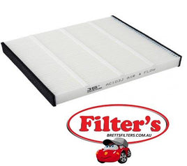 AC103C CABIN AIR FILTER  AC103 AC103J  TOYOTA Century Cabin Apr 97~Dec 04 5.0 L GZG50 1GZ-FE  TOYOTA Lexus LS  Celsior  Cabin Aug 95~ 4.0 L U27 1UZ-FE