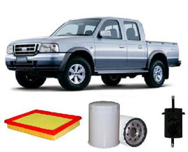 KIT8034 FILTER KIT MAZDA B2600 K-17030 - G6  4 2.6 PETROL - 1999-2006 BRAVO  B2600 G6E 4 2.6L   MPFI 1999-2006 MAZDA MPV K-17030 LV SERIES 1 JE V6 EGI 6 3L P MPFI 1994-1996 MAZDA MPV K17030 LV SERIES 2 JE  3L   MPFI 1993-1999