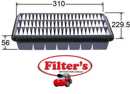 A1021 AIR FILTER FOR TOYOTA LANDCRUISER KZJ120R 4 Cyl. 3.0L DIESEL 1KZ-TE 02/03-10/06 RZJ120R 4 Cyl. 2.7L PETROL 3RZ-FE EFI 03/03-08/04 LC70 (70 SERIES) - 4.5L V8 TURBO DIESEL 1VD-FTV - 2007-ON