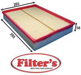 A31455 AIR FILTER MERCEDES-BENZ Sprinter II : 209 D   MERCEDES-BENZ Sprinter II : 210 D   MERCEDES-BENZ Sprinter II : 211 D   MERCEDES-BENZ Sprinter II : 215 D   MERCEDES-BENZ Sprinter II : 216 D   MERCEDES-BENZ Sprinter II : 218 D