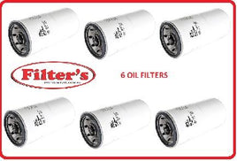 C670JX6 C670J 6 PACK PAK OIL FILTER CUMMINS 3302026  3313279  3889310 DONALDSONELF7670 P551670 FLEETGUARDLF3333  LF670 HITACHI 1930741 4085913 KOMATSUCULF-670 736 3465 LUBERFINERLFP911 MANNW12110 MANNW1294