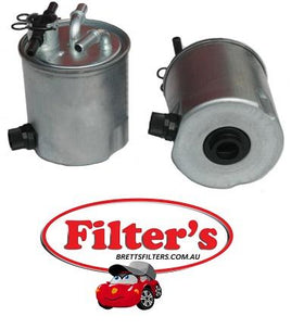 FS2214 FUEL FILTER  NISSAN Qashqai+2 Fuel Supply Sys Oct 11~ 1.6 L JJ10 HR16DE KW:96  NISSAN X-Trail Fuel Supply Sys Jan 07~ 2.0 L T31 M9R KW:110 Fuel Supply Sys Jan 08~Jan 16 2.0 L DNT31 M9R