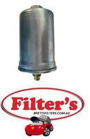 FS2027 FUEL FILTER MERCEDES-BENZ CARS 190 190E - 2.0L - 1984-1998 190E - 2.6L - 6CYL - 1987-1998 190E W201 M102.962 4 2.0L PETROL MPFI 1984-1994 190E W201 M103.942 6 2.6L PETROL MPFI 1987-1991