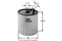 FS0036 FUEL FILTER MERC  MERCEDES-BENZ ML-Class : ML 270 Fuel Supply Sys Jan 00~Jun 05 2.7 L W163 OM 612.963   ALCO SP-1251  SP1251 AZUMI FSD31036  DELPHI HDF560 FRAM P9384 HENGST FILTER H128WK MAHLE/KNECHT KL 179   KL179 MANN-FILTER WK8221  WK822/1