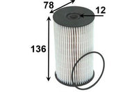 FE0026 FUEL FILTER AC Delco ACF155 AZUMI FE33026 FILTRON PE9733 FRAM C10308ECO FSA EF31060 HENGST FILTER E85KP D146  E85KPD146 MAHLE/KNECHT KX 220D KX220D MANN PU 825 X PU825X
