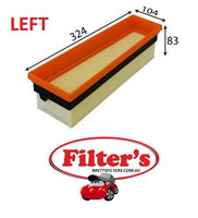 A32006L AIR FILTER A32006 LEFT  AZUMI A32006L BMW 13 71 7 589 642 MAHLE/KNECHT LX1823/1 AZUMI A32006 BMW 13717589642 MAHLE/KNECHT LX18231