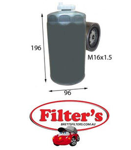 FC0038  FUEL WATER FILTER CASE Dozers 850M LT; 850M WT 850M LT, 850M WT w/FPT F4HFE613P Eng. CASE Excavators (Also See Drott) WX148 WX148 w/CNH F4GE9484D (4.5L) Eng. CASE Excavators (Also See Drott) WX168 WX168 w/CNH F4GE9684F (6.7L) Eng.