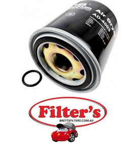 AD4003 SPIN ON AIR DRY DRYER DRIER FILTER DAF 20557234 BA5379 Fits: M.A.N. TGA Series, TGM Series, TGS Series, TGX Series Trucks Replaces:Volvo 20557234 20972915; DAF 1506635  M.A.N. 81.52108.6025