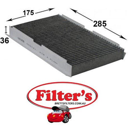 AC42121C CABIN AIR FILTER PEUGEOT 307 1.6L HDI DIESEL - DV6TED4 - 2003-2008 PEUGEOT 307 T5 EW10J4 4CYL. 2.0L PETROL MPFI 2001-2005 PEUGEOT 307 T5 TU5JP4 4CYL. 1.6L PETROL MPFI 2001-2005 PEUGEOT 308 1.6L HDI - DIESEL - 2007-ON
