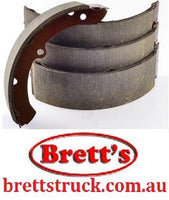 FN2296  REAR BRAKE SHOE  SET OF 4 SHOES NiBK JNBK HINO DUTRO XZU305R METRO 2003-2007 HINO DUTRO XZU307M  XZU307 FLATLOW XZU305R   XZU307M DUTRO 2 FLAT LOW