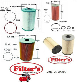 KIT228-300  FILTER KIT ISUZU OIL FUEL LUBE SERVICE KIT  FXZ77  2011- FXZ77  SiTEC III 350- 6UZ1-TCN 9.8L 2011- FXY77   6UZ1-TCN 9.8L 2011- FXR77  6UZ1-TCN 9.8L 2011- FXM77   SiTEC II 325  SAKURA K15300 K-15300  RSK136