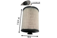 FE0036 FUEL WATER FUEL WATER FILTER Fuel/Water Separator  AZUMI FE40002 CUMMINS 5264870 JS FE0036  FLEETGUARD FS19925 WESFIL WCF301 GAZ 5264870  SAKURA ES-57010 ES57010