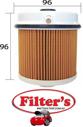 WF15080 FUEL FILTER ISUZU 4JJ1-T NLR85 -FSR8506HK1-T6CYL 7.8L TD 2008-ON ISUZU-FSS5504HK1-T FSS904HK1-TFTR346HK1-T6CYL 7.8L TD2008-O FTR900FHK1-T FTS346HK1-T FTS8006HK1-T FVD10006HK1-T