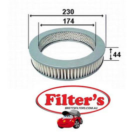 A712J AIR FILTER DAIHATSU   Handivan 0.55L, 0.62L 1981-1990 Air Filter WA961 L55 L60  Petrol  2 CYL AB30 AC10 EN9 SOHC