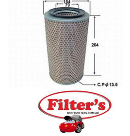 A504J AIR FILTER ISUZU ELF350 - 3.6L KS11 DIESEL 4BB1 ENGINE - 1973-1984 ISUZU ELF350 - 3.9L KS21 DIESEL 4BD1 ENGINE -1973-1984   HDA5613