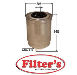 FC0006 FUEL FILTER 1 457 343 196 97FF9176AA 6005CROSLAND 1015734FORD 1 015 734FORD BF7821BALDWIN EFG319MOTORCRAFT WC6005WESFIL/COOPERS Z576RYCO WZ576WESFIL/COOPERS