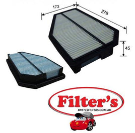 A28517 AIR FILTER   AZUMI A28517  JS A8517 HONDA 17220-RSP-G00  17220RSPG00 MAHLE/KNECHT LX 2797  LX2797 MANN-FILTER C28023 NIPPARTS N1324065  RYCO  A1624 WESFIL  WA5176  SAKURA A90090 A-90090 FA90090 FA-90090