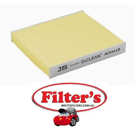 BIO AC9411B Cabin Air Filter Biofunctional AC9411  AC9411C O2CLEAN  CABIN AIR FILTER  FP24017 CUK24017 RCA381MS RCA381C CAV-28390 CAV28390  SAKURA RYCO MANN