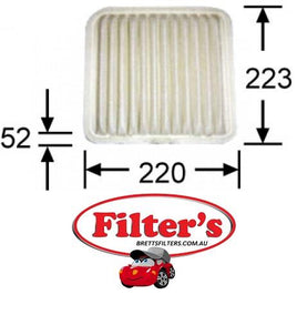 A23506 AIR FILTER  SFA5534    SURE FILTER      FA3546    FSA      A35534    PUROLATOR    MR571375    MAZDA     19246602    GM      WA5034    WESFIL/COOPERS     MR571396    MITSUBISHI  1500A137 RAF206    REPCO FA3546 A-1074   A1584 MR571396 WA5034
