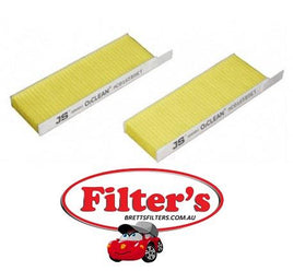 BIO AC0165BSET Cabin Air Filter Biofunctional BIO KIT AC0165  AC0165C AC0165SET AC0165CSET O2CLEAN  CABIN AIR FILTER  FP3039-3 FP3039 FP29003 FP29003-2 CUK29003-2 CUK29003 RCA341MS RCA341C RCA341 CAV-  SAKURA RYCO MANN