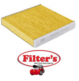 BIO AC8503B Cabin Air Filter Biofunctional AC8503  AC8503C O2CLEAN  CABIN AIR FILTER  FP21003 CUK21003  RCA292MS RCA292 RCA292C RCA292P CAV-16130  fits Honda City 1.5, 1.5 i-VTEC 88kw 1.5L 2009-2014