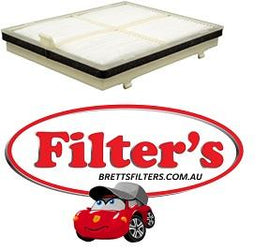 AC901X CABIN AIR FILTER ASSY WITH HOUSING HEATER BOX RANGER PRO 2003-  HINO ON SIDE OF HEATER BOX FD1J GT1J POLLEN AIR CLEANER  S8722-01010 S87220-1010 S872201010 HINO FOR FILTER ONLY USE AC901J
