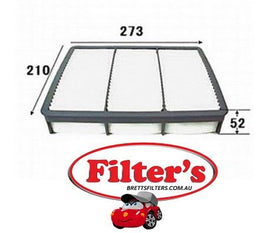 A180J AIR FILTER  FOR TOYOTA Cresta Air Supply Sys Jan 92~Sep 96 2.4 L LX90 2L-TE  Air Supply Sys Sep 96~Aug 99 2.4 L LX100 2L-TE