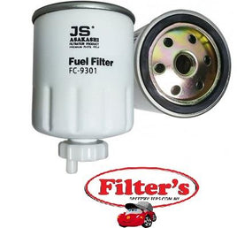 FC9301 FUEL FILTER  WATER SEPARATOR PUROLATOR  F55325  RYCO Z825 SURE FILTER  SFF0690   THOMAS  085004SP   VMC  FS550690   WOODGATE  WGF9366   WOODGATE  WGFS1235  BOBCAT  6647773    BOBCAT  M6667352  6667352 CARQUEST  86192   CASE/CASE IH  J911213