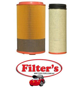 A0581SET AIR FILTER SET INNER AND OUTER   FAW CA4252P21K214T1E J5P CA6DM2-37E3  FAW CA4252P21K214T1E J5P CA6DM2-39E3  FAW CA4252P21K214T1E J5P CA6DM2-42E3 A0581 + A0581IN
