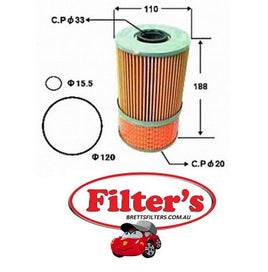 OE358J OIL FILTER  FUSOMITSUBISHI  FK455 - 6D14 ENGINE - 1985-1989 FM215 - 6D14 ENGINE - 1982-1984 FM515 NON TURBO - 6D14 ENGINE - 1985-1991 FM515 TURBO - 6D14T ENGINE - 1985-1991 FM555 - 6D14T ENGINE - 1988-1990