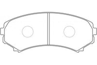 PN3414 DISC PAD SET NiBK JNBK FRONT  KIT MAZDA Gargo (LV) Front Axle Brake Jan 91~Jan 93 2.6 L Model:Compact|KW:90  MAZDA MPV Front Axle Brake Aug 92~Jun 99 2.6 L LV G6  Front Axle Brake Aug 91~Sep 95 3.0 L LVEW JE-E