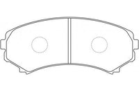 PN3414 DISC PAD SET NiBK JNBK FRONT   KIT MITSUBISHI Endeavor (USA) Front Axle Brake Jan 04~Jan 08 3.8 L  MITSUBISHI Montero (Pajero) Front Axle Brake Sep 99~Nov 00 2.5 L V64W 4D56-T  Front Axle Brake Sep 99~Nov 00 2.5 L V74W 4D56-T   2.8 L V96W 4M40