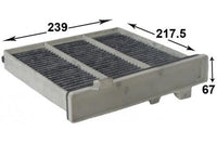 AC3504R CABIN AIR FILTER  Pajero 3.2L Di-D 2002-2006 NM  NP Turbo Diesel  Cabin Filter Drivetech 4x4 PART NUMBER 140-001009 14001009