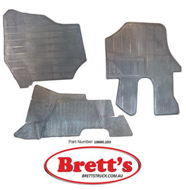 18880.206 FLOOR MAT SET ISUZU TRUCK MATS RUBBER FTR FTS FVR FVD FVM FVZ 2008-2014  FTR34 2008- 6HK1-TCC 7.8L 2008-2014 FTS34 2008- 6HK1-TCN 7.8L 2008-2013 FVD34 2008- 6HK1-TCS 7.8L 2008-2011 FVL34 2008- 6HK1-TCS 7.8L 2008-2011