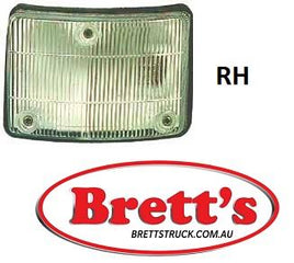 15420.051 RH RIGHT FRONT PARK LAMP ASSY  HINO 1R0724 81610-1240GT17*M 1986-91 HINOFF17*L 1986-89 HINOGS22* 1984-88 HINOFG17*L 1986-91 HINOFT16*L 1985-91 HINOFG19*L 1986-1991 HINOFD16*L 1986-1991 HINOGD16*L 1986-1991 HINOFF19*L 1986-1991