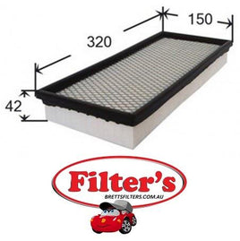 A41329 AIR FILTER Ford   FORD3785586 FORDF43X-9601-BB FORDF5RZ-9601-B FORDF6RZ-9601-CA FRAMCA9329 HENGST FILTERE575L JSA0329 JSA0330 MAHLE/KNECHTLX 1143 MAHLE/KNECHTLX2962 MANNC3261 MANNC3275 MANNMA1109 PROTONPW811941