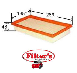 A0026 AIR FILTER FIAT Punto Air Supply Sys Apr 96~Feb 00 1.7 L 176 KW:42  SAKURA FA2219 FA-2219 A-2219 A2219 AZUMI A41026 JS A0026 F FIAT 7688498