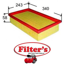 A0094 AIR FILTER VOLVO 960 Air Supply Sys Sep 91~Dec 96 2.4 L 945 D24TIC KW:85 Air Supply Sys Sep 91~Dec 96 2.4 L 2.4L 964 D24TIC KW:85