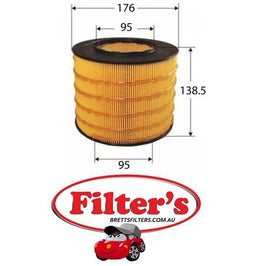 A0163 AIR FILTER SAAB 9-5 I Air Supply Sys Jul 01~Apr 03 3.0 L YS3E D308L KW:130