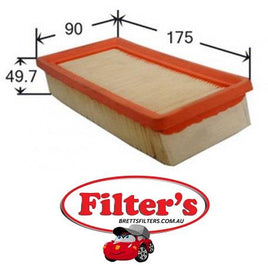 A0165 AIR FILTER FIAT Nuova Panda Air Supply Sys Jan 86~Dec 92 0.70 L 0.75L 141A KW:25 Air Supply Sys Jan 95~Dec 97 0.75 L 141A KW:25 Air Supply Sys Jan 85~ 1.0 L 141A