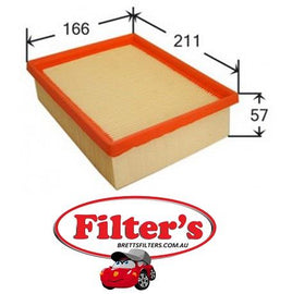 A0190 AIR FILTER Corsa B Air Supply Sys Feb 96~Oct 00 1.7 L 1.7L X17D(4EE1) KW:44