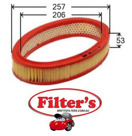 A0241 AIR FILTER RENAULT R 21 Air Supply Sys Jul 89~Feb 94 1.7 L 1.7L L48F F3N726 KW:54  RENAULT R 5 II Air Supply Sys Oct 86~Jun 90 1.7 L 1.7L B F3N717 KW:54 Air Supply Sys Oct 86~Jun 90 1.7 L 1.7L C408 F3N717 KW:54