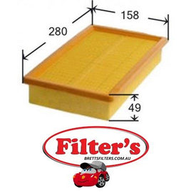 A0273 AIR FILTER FIAT Stilo (192) Air Supply Sys Sep 01~ 1.6 L 192 182 B6.000 KW:76