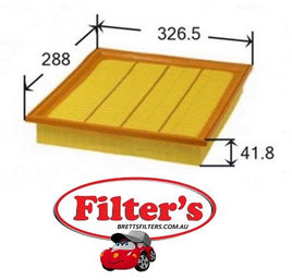 A0335 AIR FILTER BMW 5 Series : 525 td Air Supply Sys Dec 88~Oct 95 2.4 L E34 M21D24 KW:85  BMW 5 Series : 525 tds Air Supply Sys Sep 91~Sep 96 2.5 L E34 M51D25 KW:105