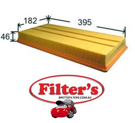 A0371 AIR FILTER MERCEDES-BENZ A-Class : A 200 Air Supply Sys Sep 04~Jun 12 2.0 L W169 OM 640.941   MERCEDES-BENZ B-Class : B 180 Air Supply Sys Apr 05~Nov 11 2.0 L W245 OM 640.940