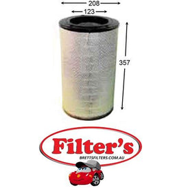 A0393 AIR FILTER OUTER    CATERPILLAR Excavators 318C; 318C L; 318C LN 318C, 318C L, 318C LN w/3066 Eng. CATERPILLAR Excavators 318D L 318D L w/C4.2 Eng. CATERPILLAR Excavators 319D L 319D L w/C4.2 Eng. (S/N AYF)